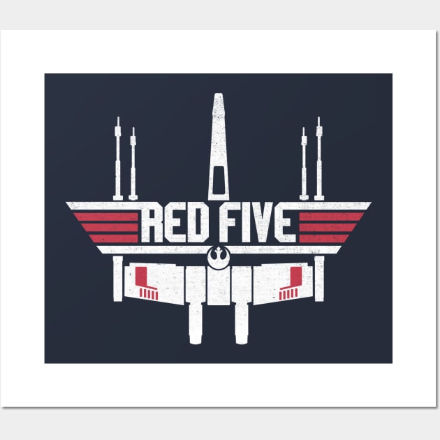 Redfive Wall Art by cpt_2013